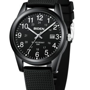LN LENQIN Mens Watches Analog Quartz Sports Unisex Watch 30M Waterproof Nurse Watches for Men Women Nurse Medical