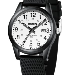 LN LENQIN Mens Watches Analog Quartz Sports Unisex Watch 30M Waterproof Nurse Watches for Men Women Nurse Medical
